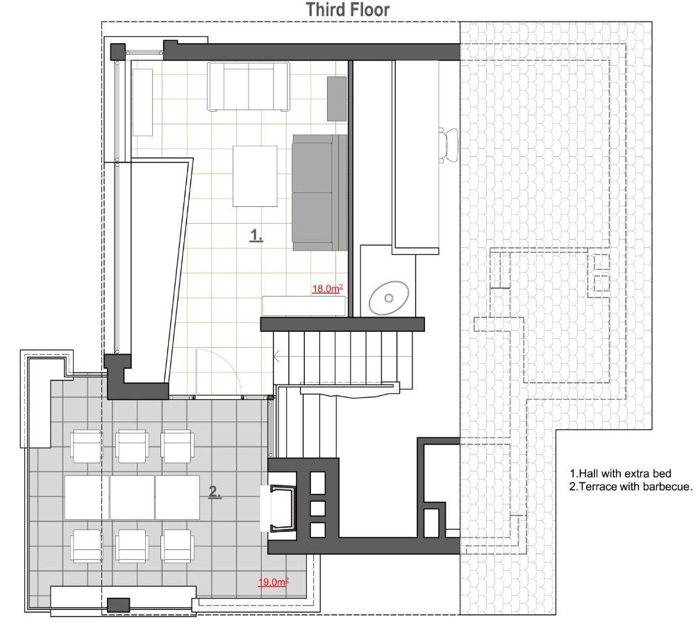 Villa Stadi 尼基季 外观 照片